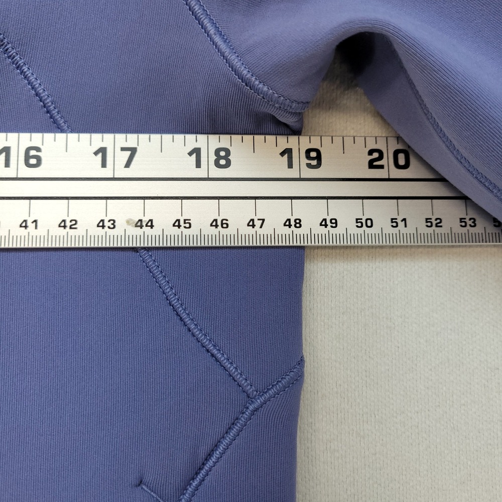 Lululemon‎ AirWrap Pullover Hoodie Womens 4 Blue Purple Cropped W3ECQS - Picture 6 of 9